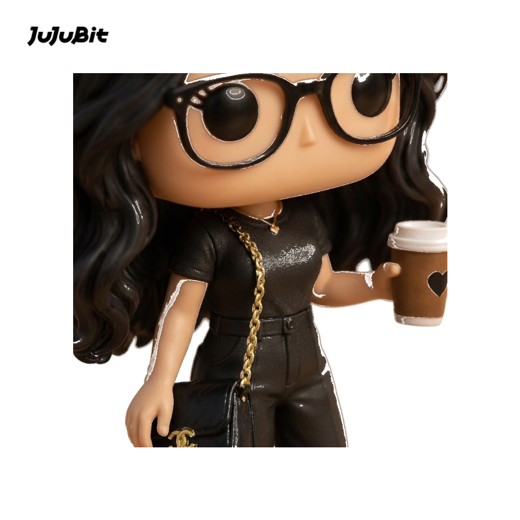 Mini Pop! Fashion - City Noir Coffee Girl