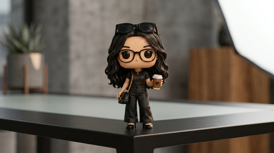 Mini Pop! Fashion - City Noir Coffee Girl
