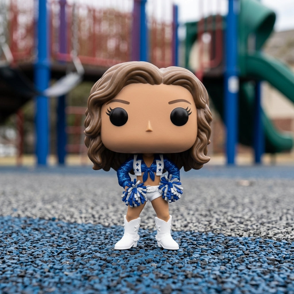 Mini Pop! Sports - Blue Star Cheer Captain