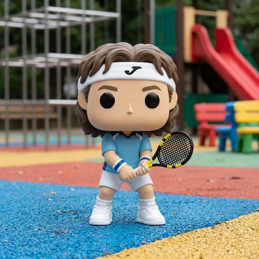 Mini Pop! Sports - Court Ace Tennis Player