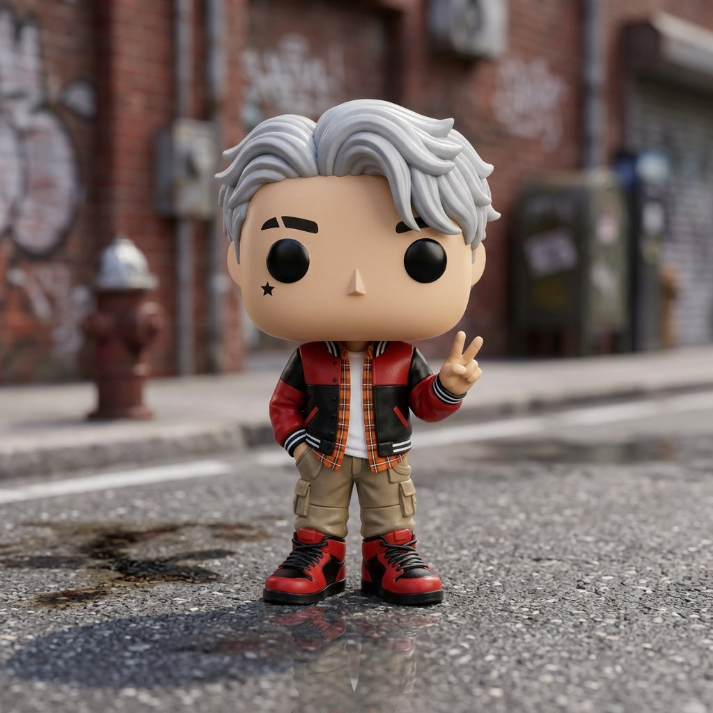 Mini Pop! Street Style - Crimson Varsity Rebel