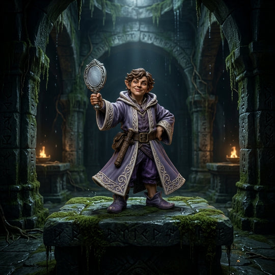 Mirrorface Trickster-Detailed Sculpt Miniature for RPG, Display & Collection