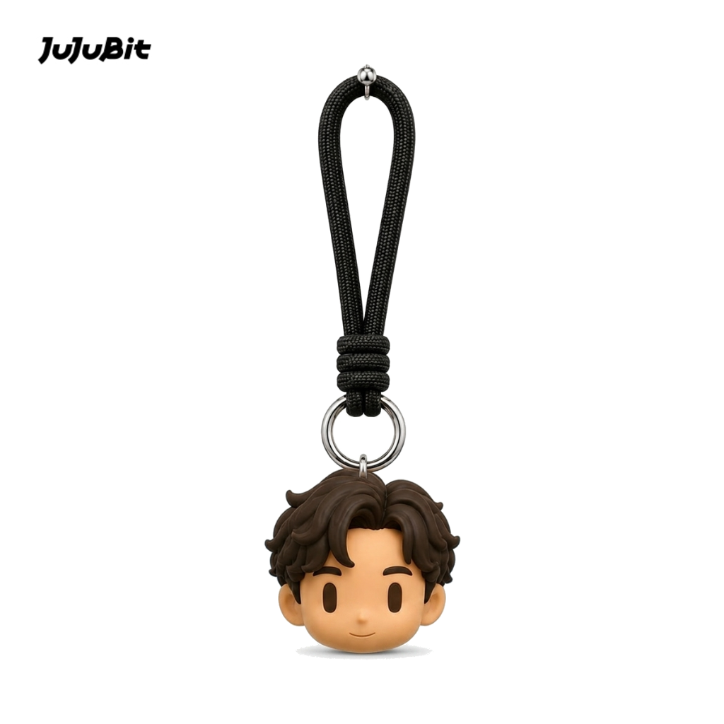 Mocha Wave | Soft Chibi Keychain