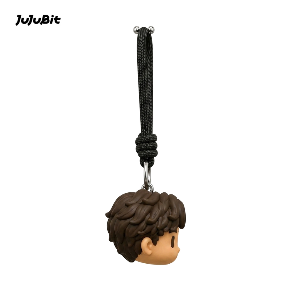 Mocha Wave | Soft Chibi Keychain