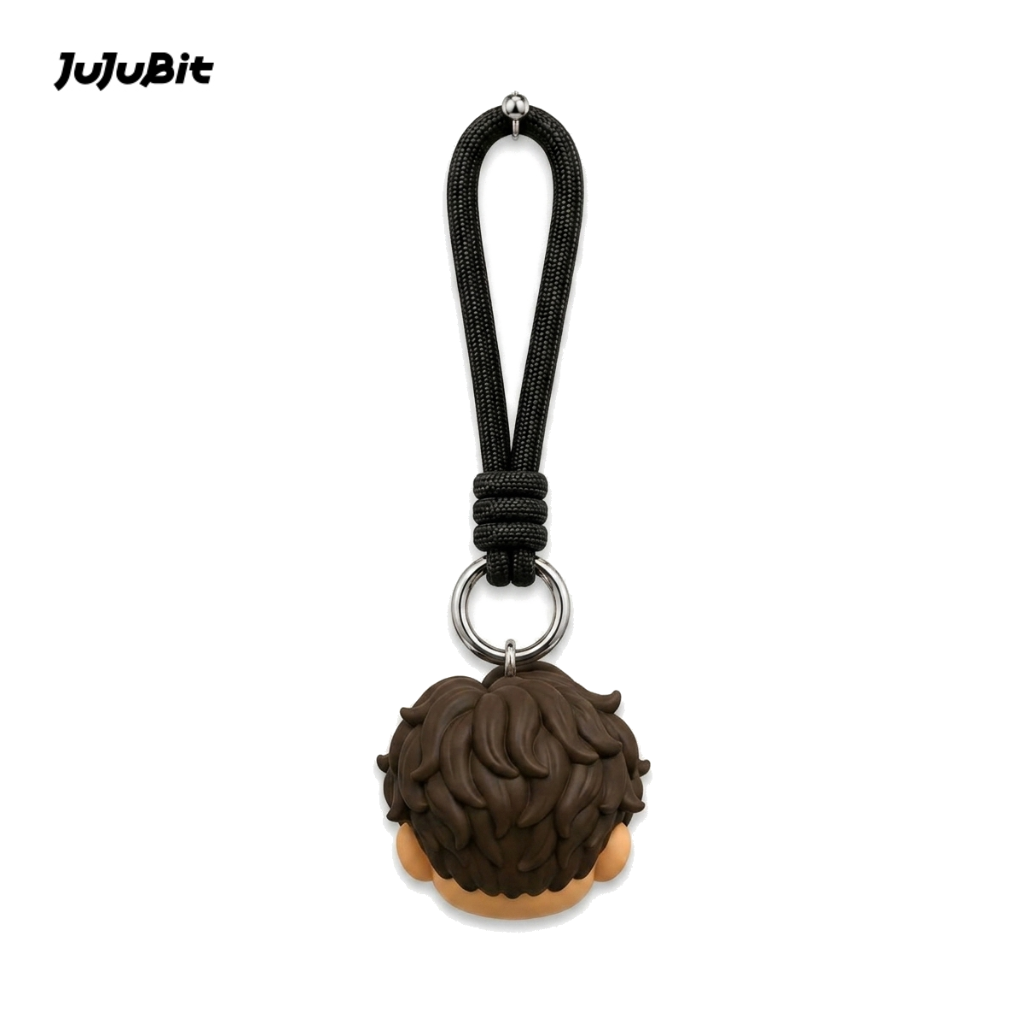Mocha Wave | Soft Chibi Keychain