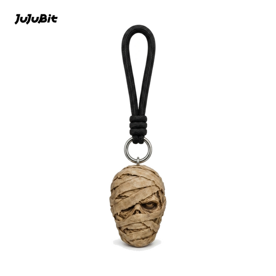 Mummy Skull Keychain