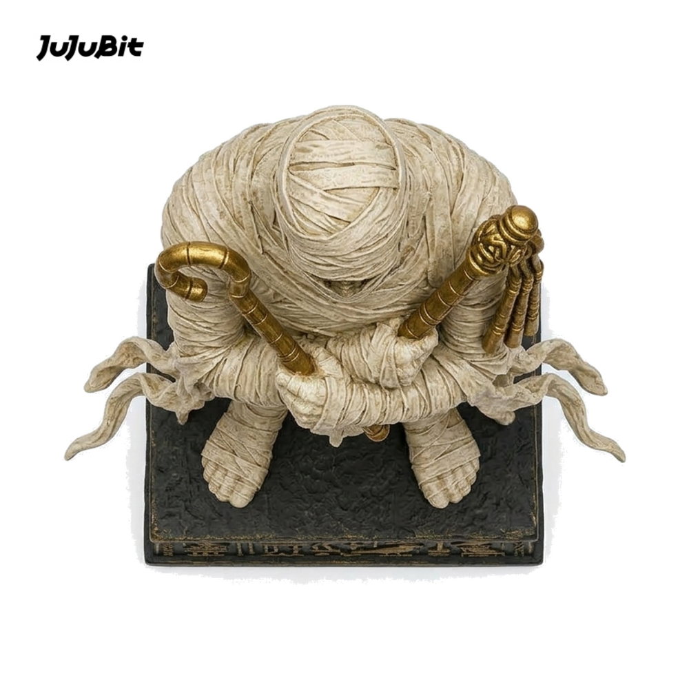 Mummy Wrapped-Detailed Sculpt Miniature for RPG, Display & Collection