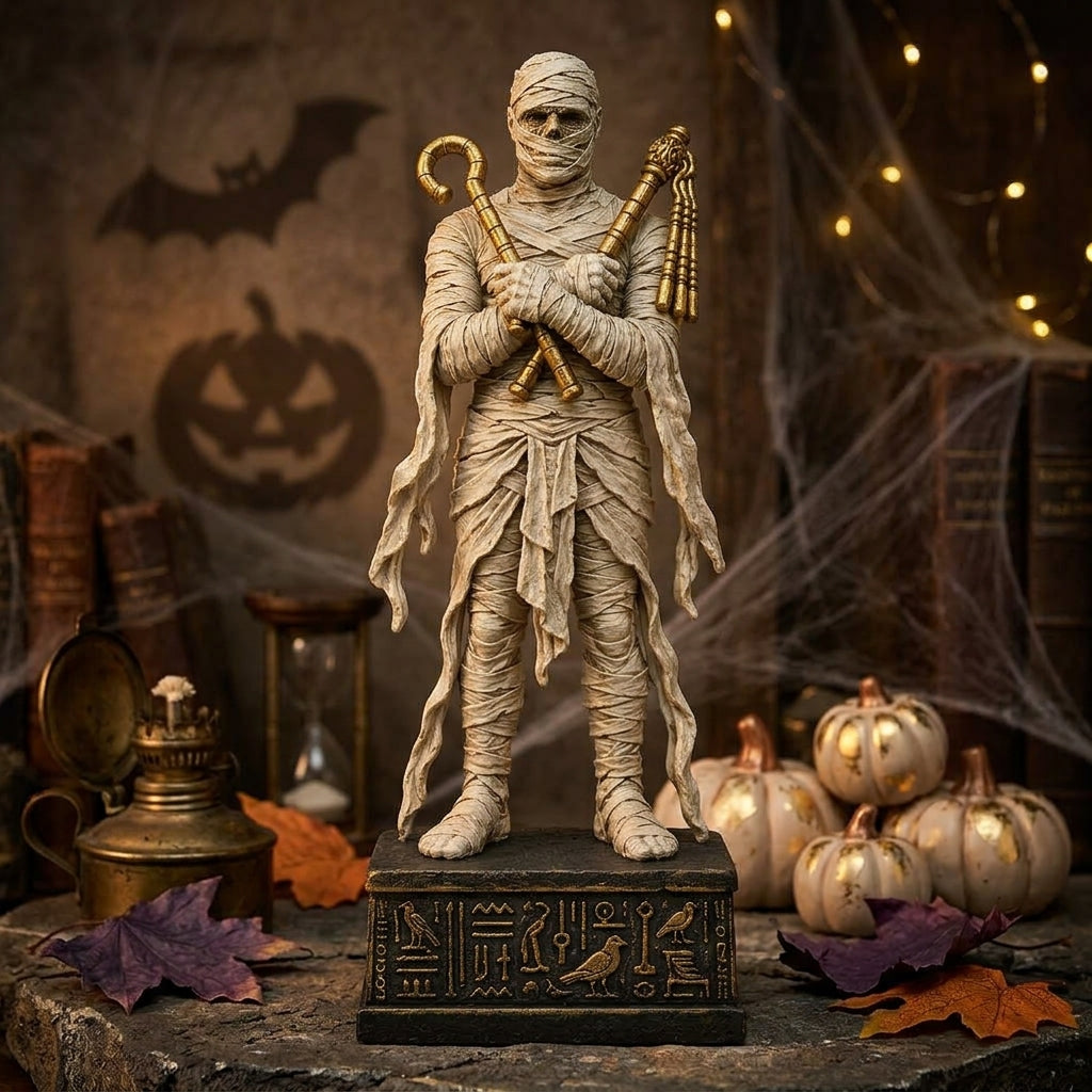 Mummy Wrapped-Detailed Sculpt Miniature for RPG, Display & Collection