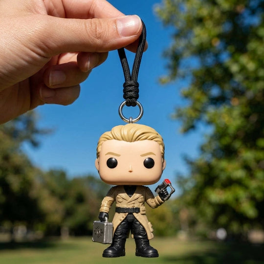 Mystery Operator Action Keychain