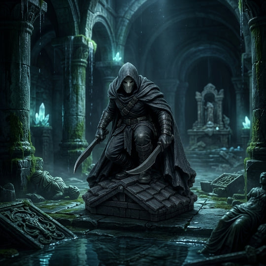 Night Reaper-Detailed Sculpt Miniature for RPG, Display & Collection