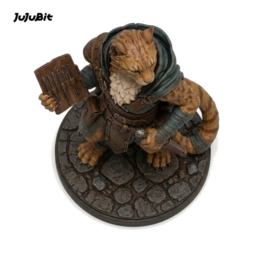 Nightpaw Tabaxi Rogue-Detailed Sculpt Miniature for RPG, Display & Collection