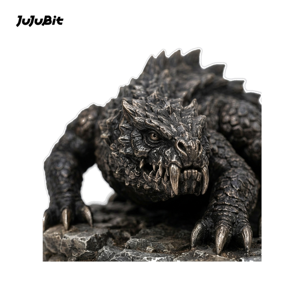 Nightscale Basilisk-Detailed Sculpt Miniature for RPG, Display & Collection