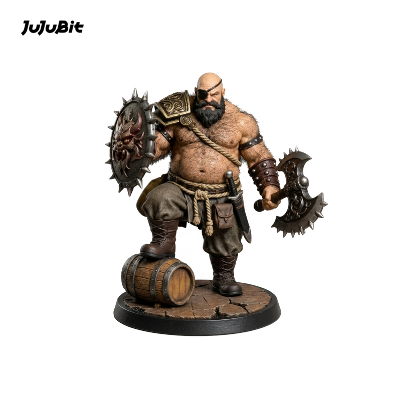 One-Eyed Brute-Detailed Sculpt Miniature for RPG, Display & Collection
