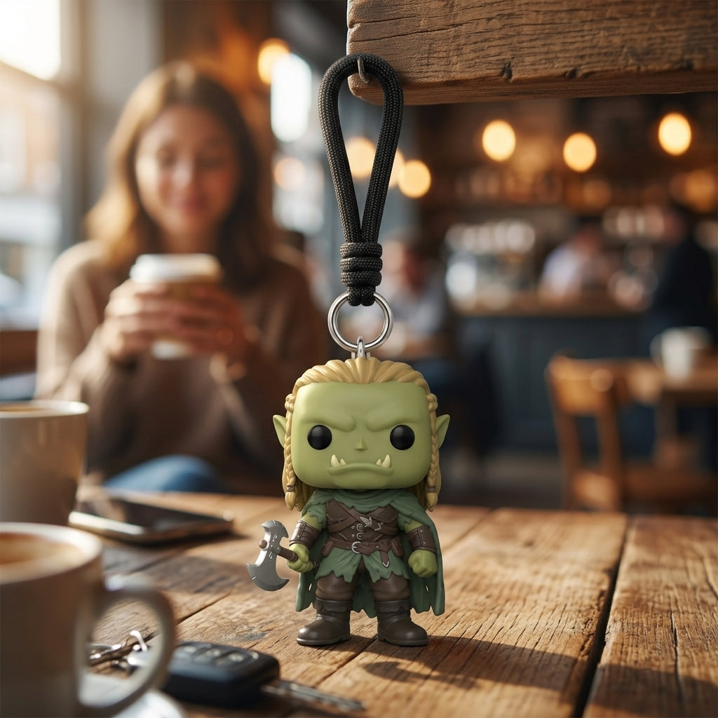 Orc Warrior Keychain