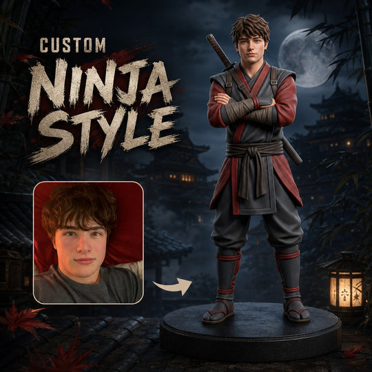 Custom Ninja Figurine | Bring Your Warrior Alter Ego to Life