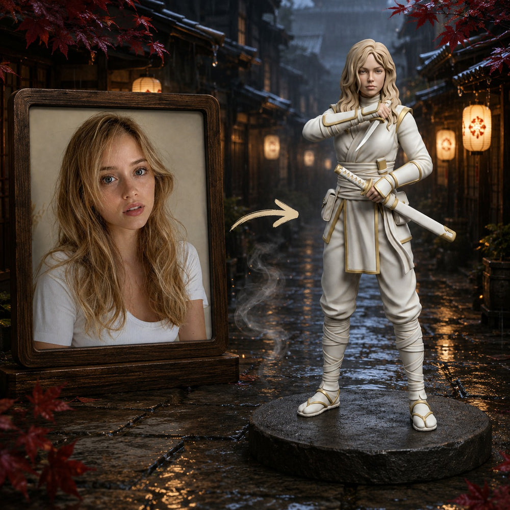 Custom Ninja Figurine | Bring Your Warrior Alter Ego to Life