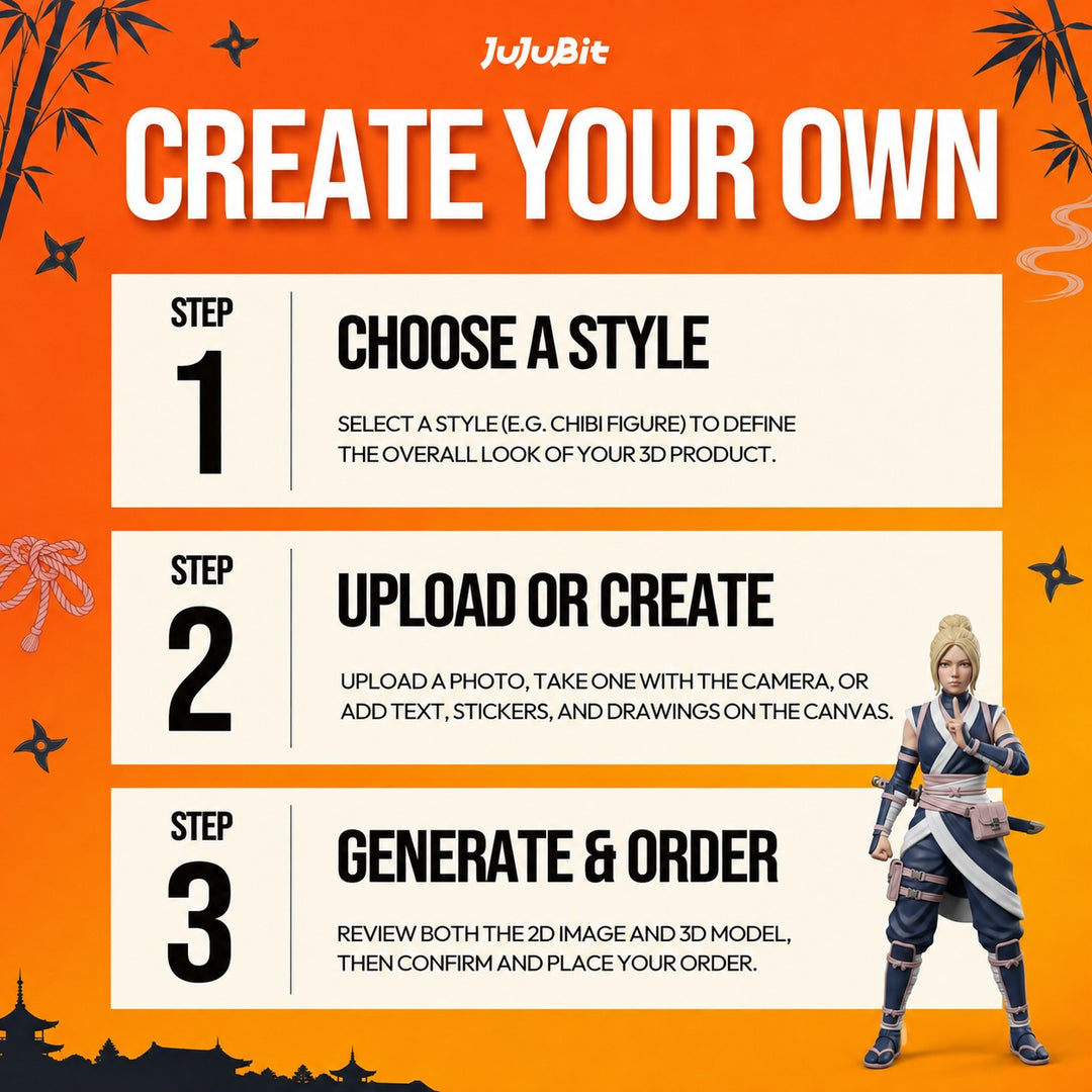 Custom Ninja Figurine | Bring Your Warrior Alter Ego to Life