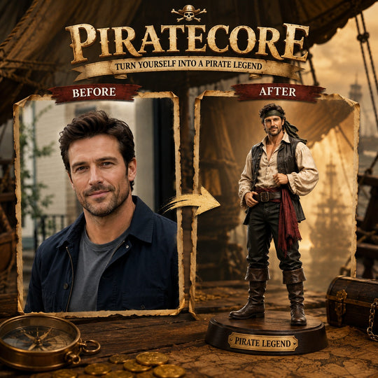 Pirate Legend Figurine | Transform Yourself into a Swashbuckling Hero