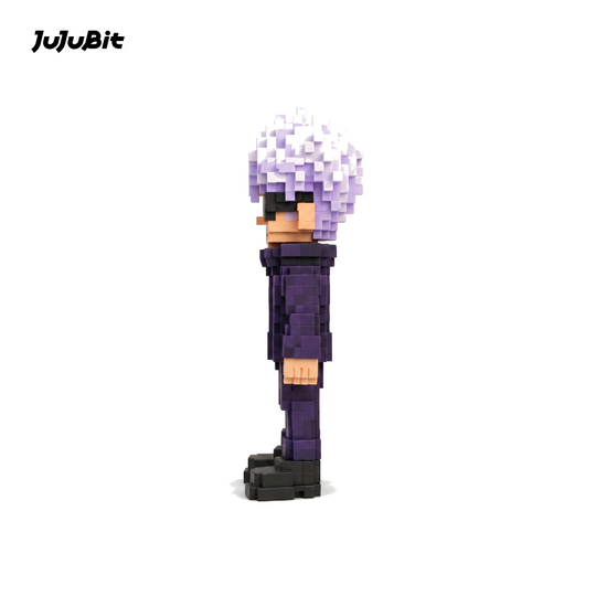 Pixel Style - Emerald Blade Warrior Block Figure