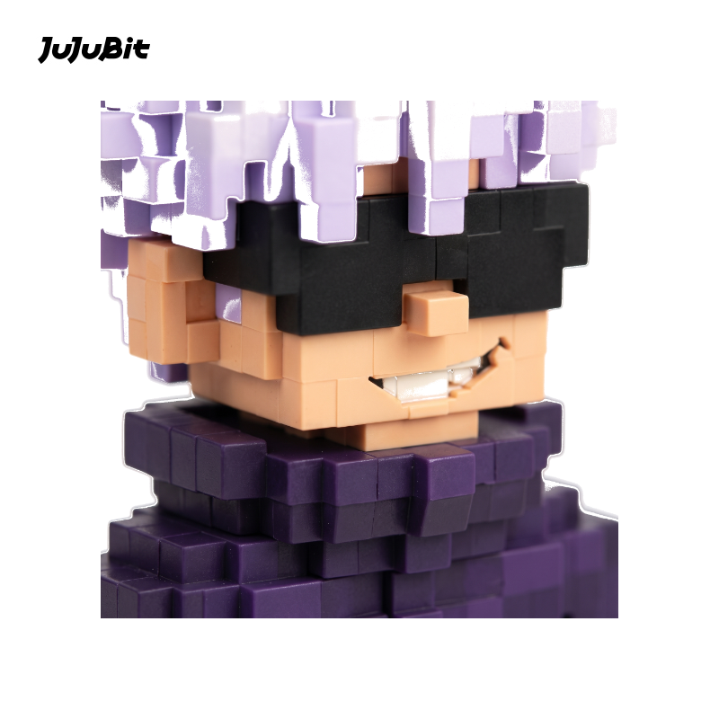 Pixel Style - Emerald Blade Warrior Block Figure
