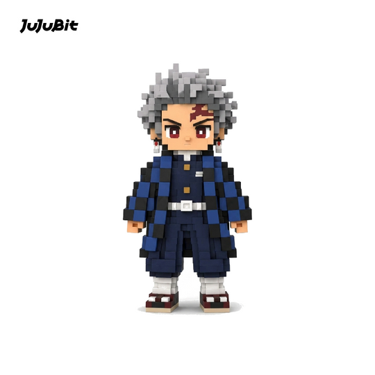 Pixel Style - Shadow Blade Warrior Block Figure