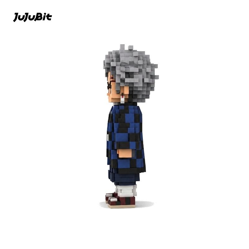 Pixel Style - Shadow Blade Warrior Block Figure