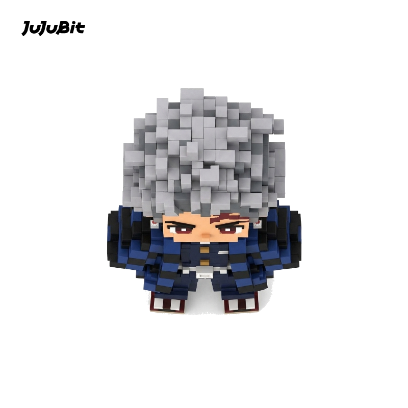 Pixel Style - Shadow Blade Warrior Block Figure