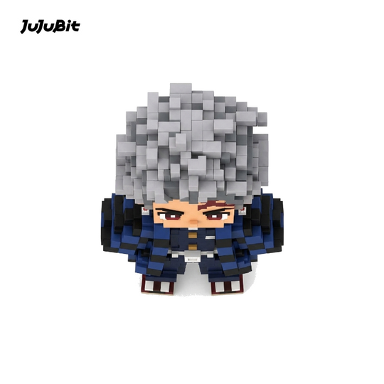 Pixel Style - Shadow Blade Warrior Block Figure