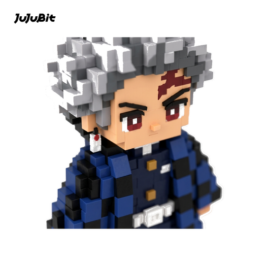 Pixel Style - Shadow Blade Warrior Block Figure