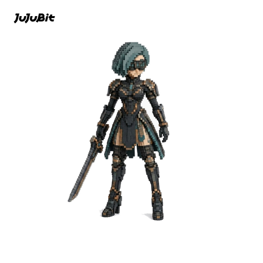 Pixel Style - Teal Sentinel