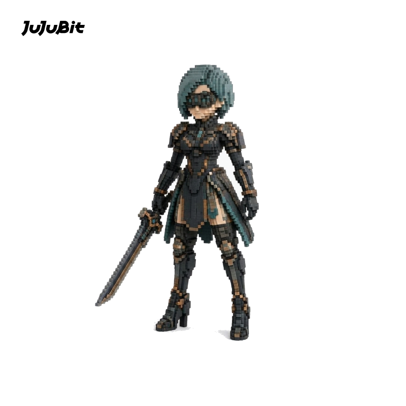 Pixel Style - Teal Sentinel
