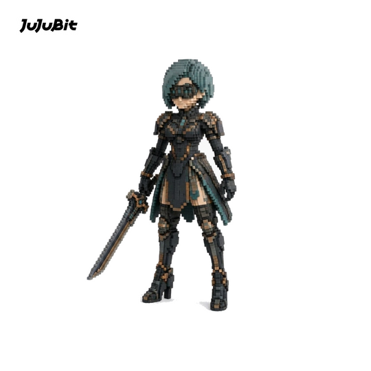 Pixel Style - Teal Sentinel