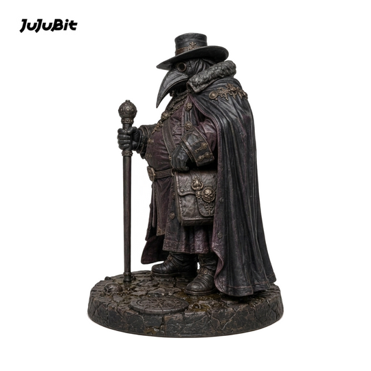 Plague Baron-Detailed Sculpt Miniature for RPG, Display & Collection