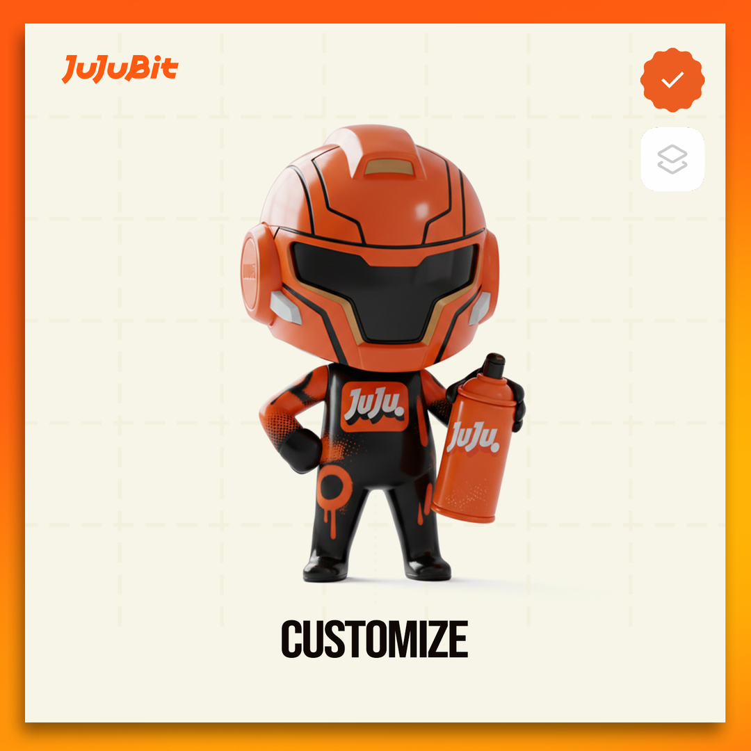 JuJuBit Customize Figurine-Create Your Own