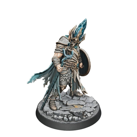 Azure Sentinel-Detailed Sculpt Miniature for RPG, Display & Collection