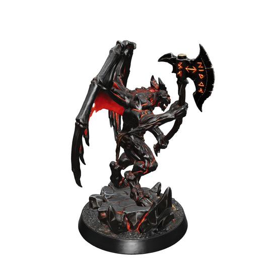 Molten Wrath-Detailed Sculpt Miniature for RPG, Display & Collection