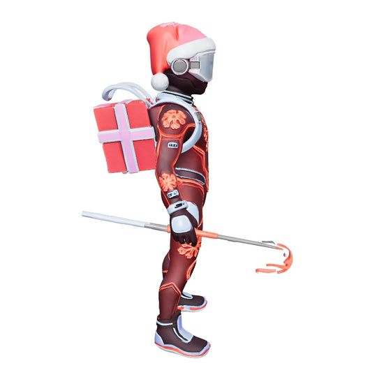 JuJuBit Snowglow Christmas Collectible Art Toy Frostbyte Sentinel