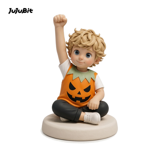 Ringholder Figurine - Pumpkin Spice Kid Figurine