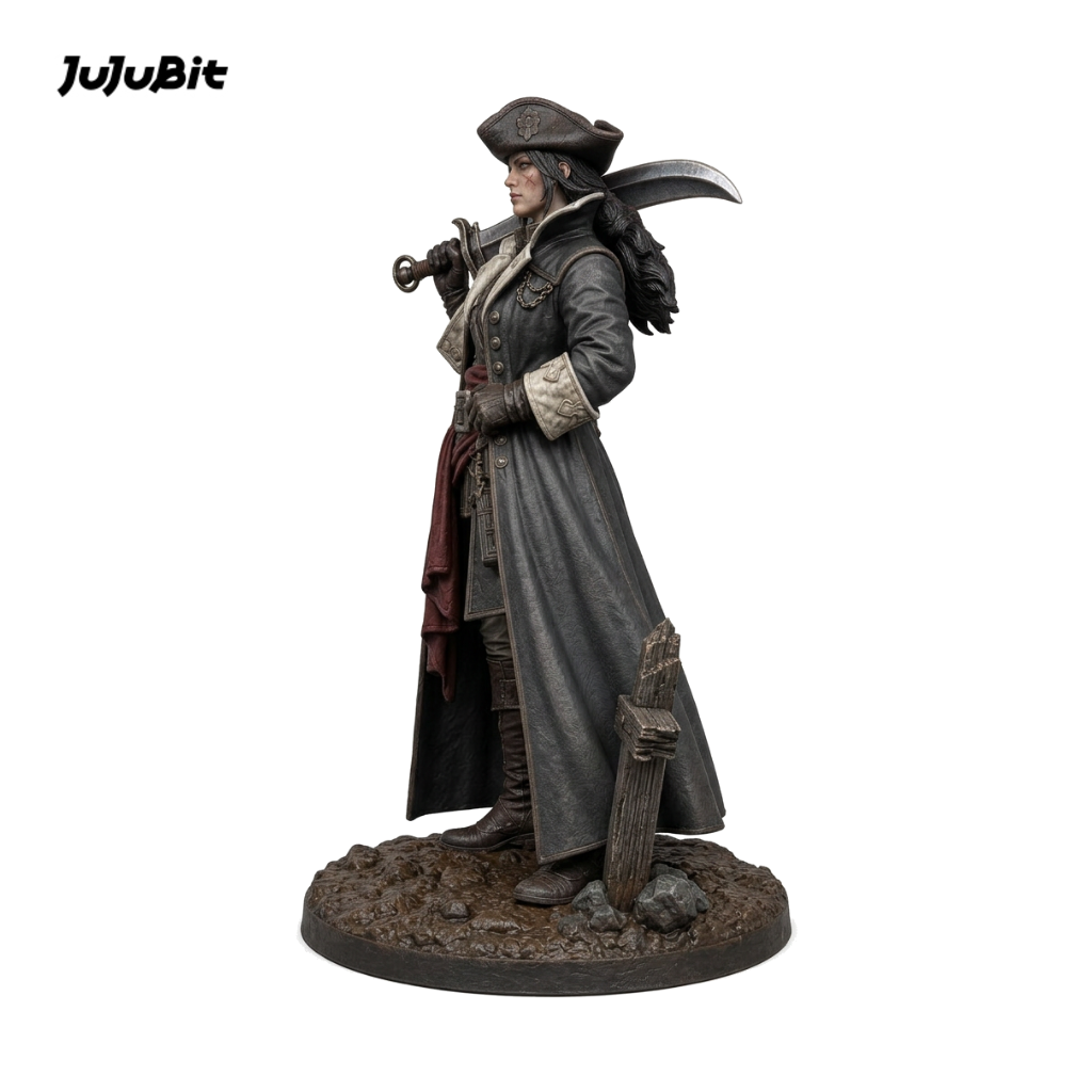 Ravenmark Blood Hunter-Detailed Sculpt Miniature for RPG, Display &amp; Collection