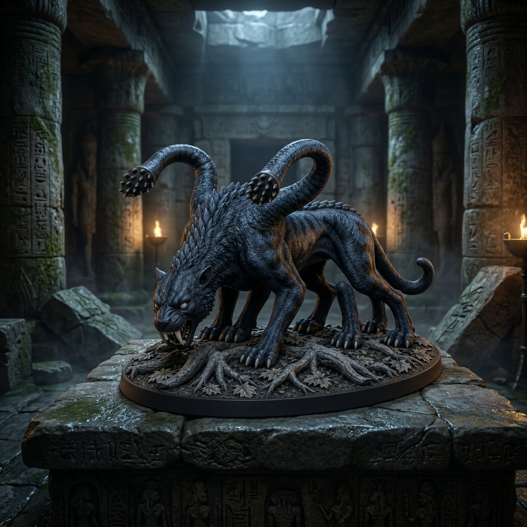Riftstalk Displacer Beast-Detailed Sculpt Miniature for RPG, Display & Collection