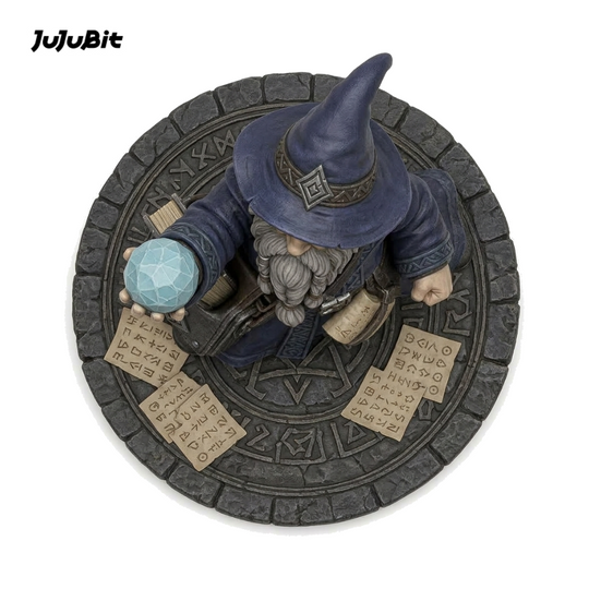 Runeglass Gnome Wizard-Detailed Sculpt Miniature for RPG, Display & Collection