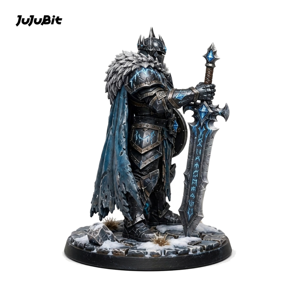 Runeward Knight-Detailed Sculpt Miniature for RPG, Display & Collection