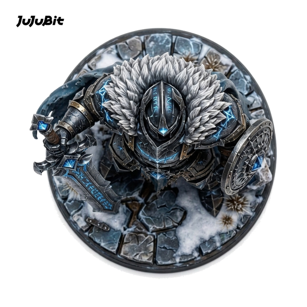 Runeward Knight-Detailed Sculpt Miniature for RPG, Display & Collection