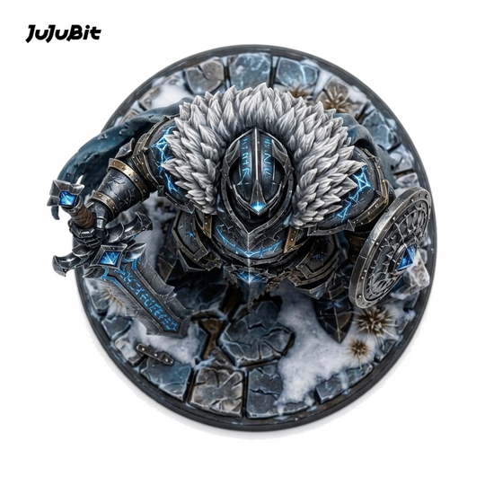 Runeward Knight-Detailed Sculpt Miniature for RPG, Display & Collection
