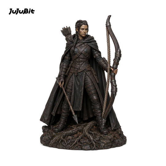 Sable Archer-Detailed Sculpt Miniature for RPG, Display & Collection