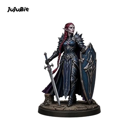 Sable Oath Valkyrie-Detailed Sculpt Miniature for RPG, Display & Collection