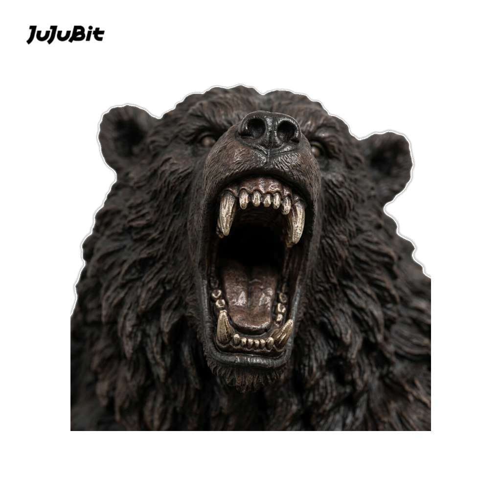 Sablemaw Dire Bear-Detailed Sculpt Miniature for RPG, Display & Collection