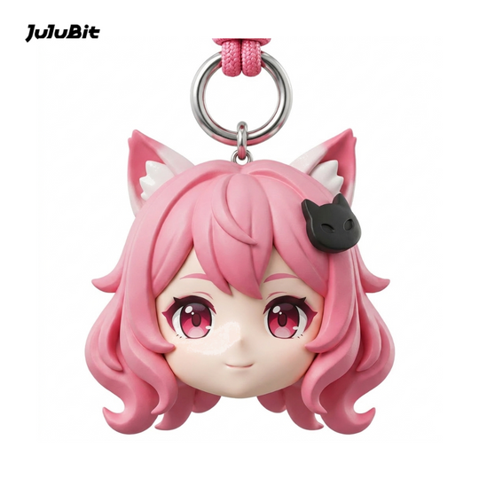 Sakura Neko |Classic Chibi Keychain
