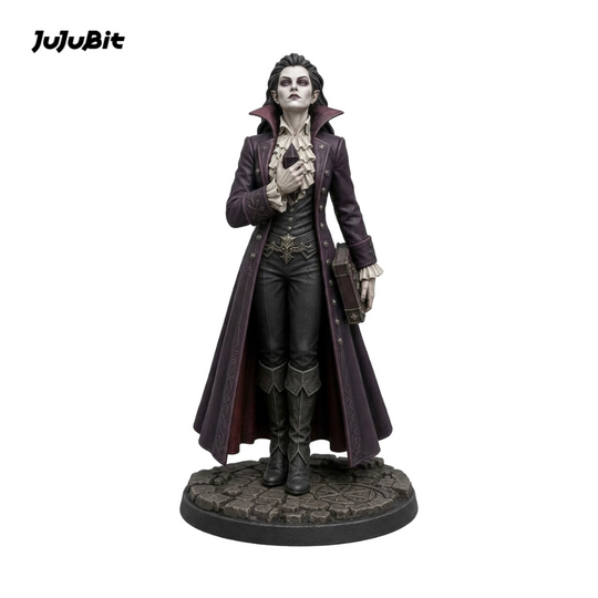 Sanguine Dhampir Sorcerer-Detailed Sculpt Miniature for RPG, Display & Collection