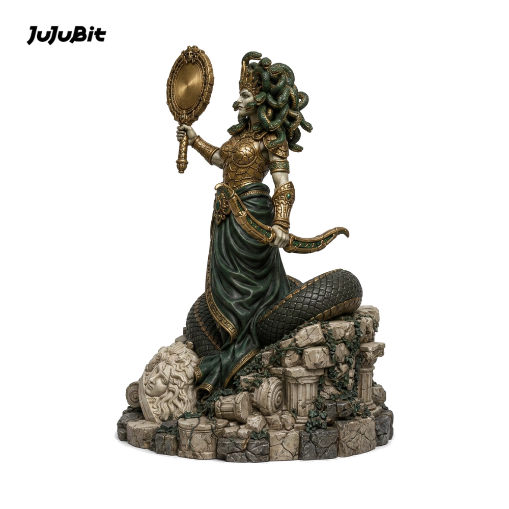 Serpentcrown Medusa-Detailed Sculpt Miniature for RPG, Display & Collection